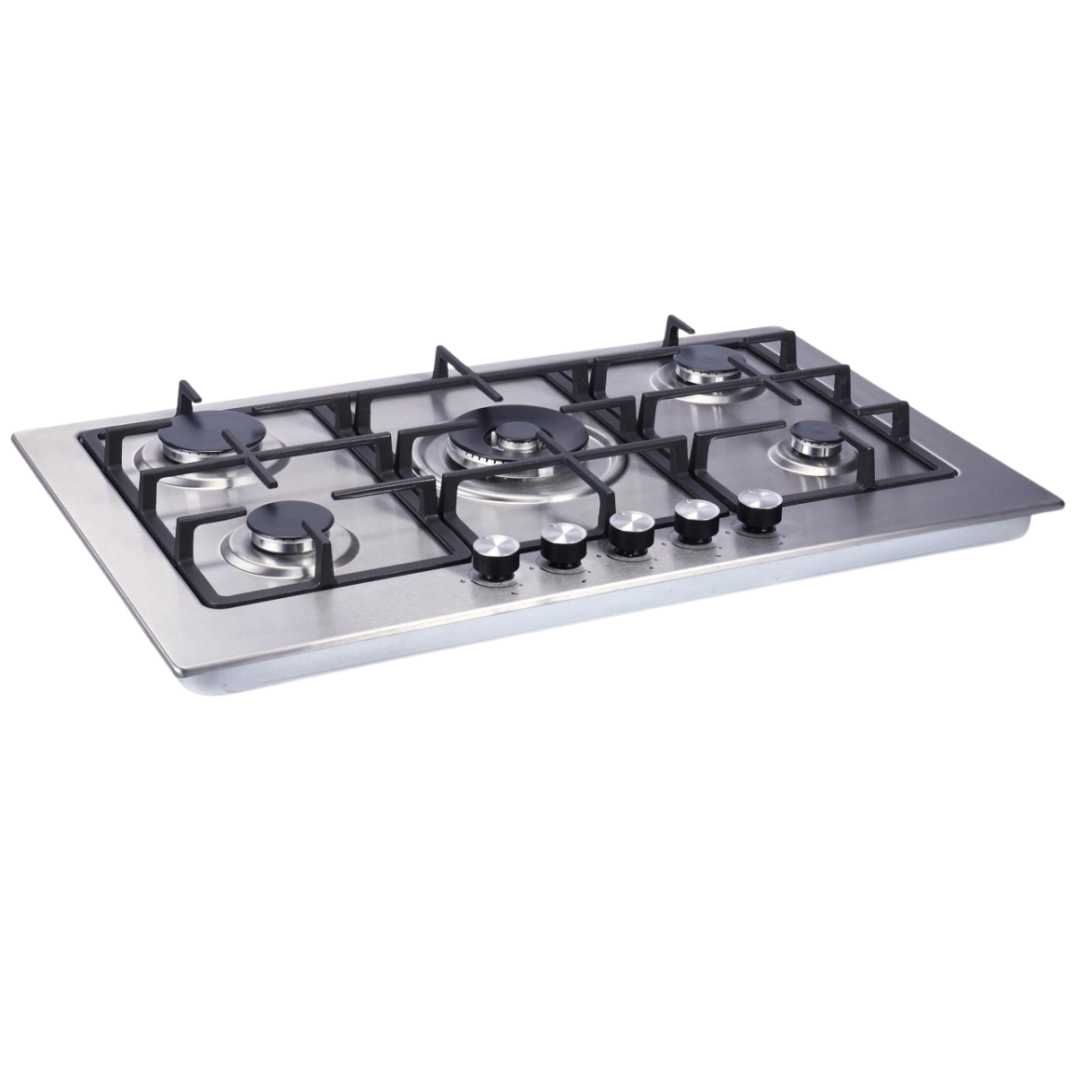 WESTPOOL BUILT IN GAS HOB 5 BURNERS 70CM STAINLESS STEEL